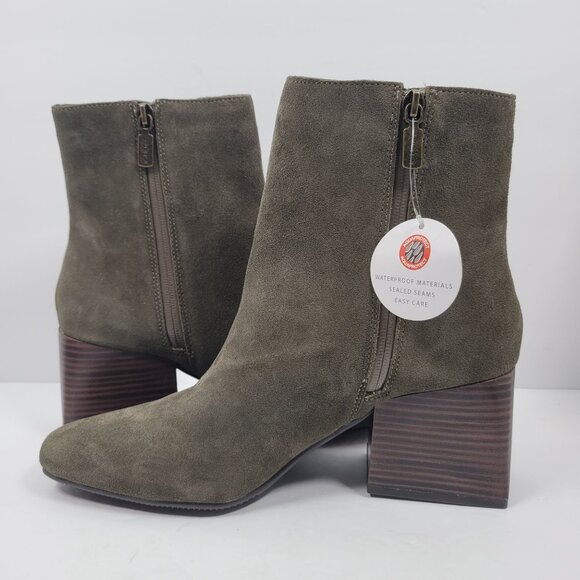 Blondo Scarlette Women's Green Waterproof Ankle Boots US Size 10M NWT - Picture 5 of 11